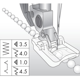 PFAFF Kraalvoet 4 mm