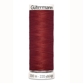 Gutermann 221 Donker rood | Naaigaren 200m