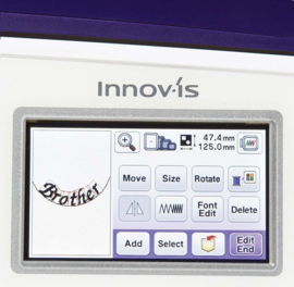 BROTHER NV800E - INNOVIS 800 E - occasion - borduurmachine met 1 jaar garantie