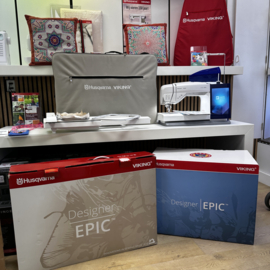 Husqvarna VIKING Designer EPIC 1 - voor naaien, borduren en quilten - occasion - met 1 jaar garantie