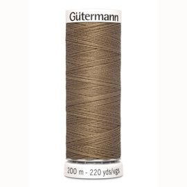 Gutermann 850 Donker beige | Naaigaren 200m