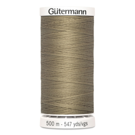 Gutermann 868 Donkerbeige | Naaigaren 500m