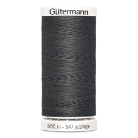 Gutermann 702 Donkergrijs | Naaigaren 500m