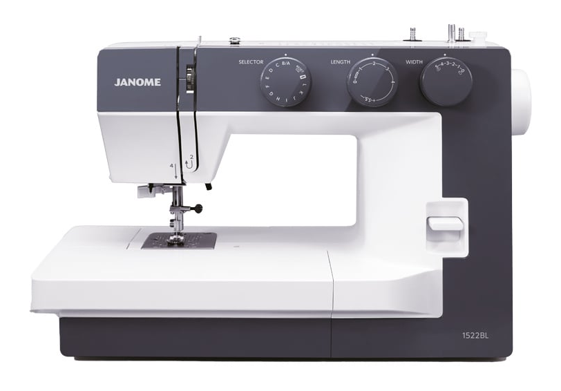 JANOME 1522 BL - 1522 blauw - mechanische naaimachine