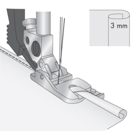 PFAFF Rolzoomvoet 3 mm