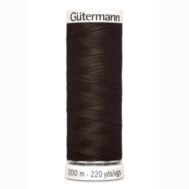 Gutermann 674 Donker bruin | Naaigaren 200m