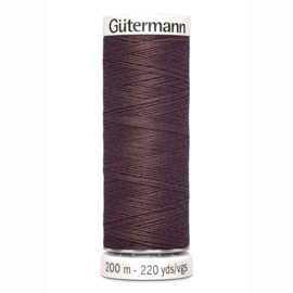 Gutermann 883 Donker taupe | Naaigaren 200m