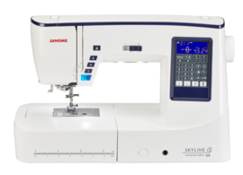JANOME Skyline S5 - Anniversary Edition - inclusief aanschuiftafel