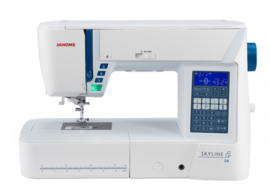 JANOME Skyline S6 - met AcuFeed - inclusief aanschuiftafel