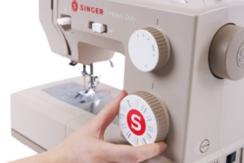 SINGER Heavy Duty 4523 - beige - nieuwe generatie met krachtige DC motor - incl. gratis vakhandel helpdesk