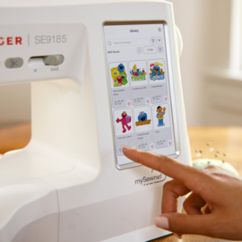 SINGER SE9185 - SE 9185 Naai- en borduurmachine met mySewnet + gratis borduurhelpdesk