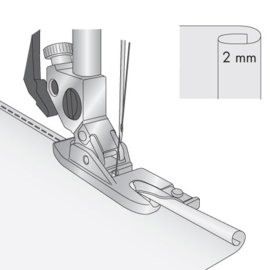 PFAFF Rolzoomvoet 2 mm