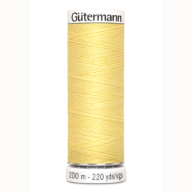 Gutermann 578 Licht geel  | Naaigaren 200m