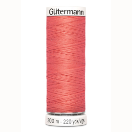 Gutermann 896 Donker zalm | Naaigaren 200m