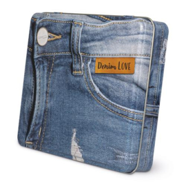 Gutermann Denim Box | 12 x jeans garen, naalden en leren labels | 799782