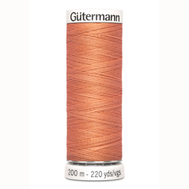 Gutermann 587 Donker zalm | Naaigaren 200m