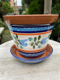 Bloempot met schotel (klein)