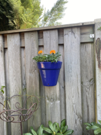 Hangende bloempot Porto Santo  / indigoblauw / groot