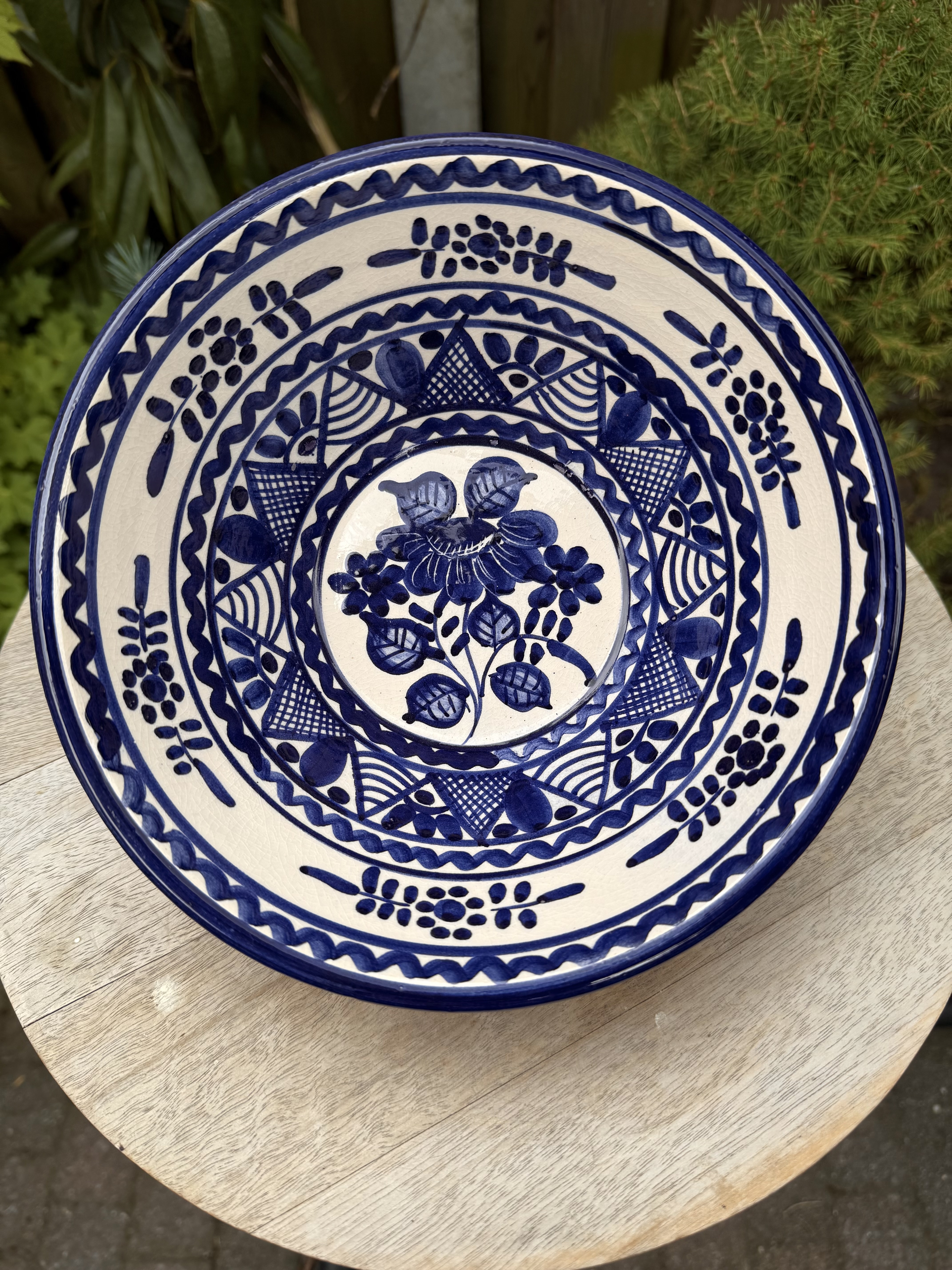 Ronde diepe schaal medium Ø22x8cm (p.a4)