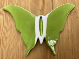 Vlinder groen 17x23cm