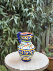 Schenkkan "Monsaraz" | Kleurrijk Bloemmotief | Handgemaakt Portugees Aardewerk | 1 Liter