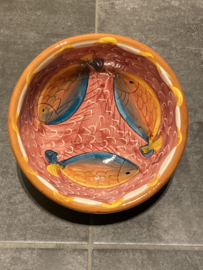 Schaal visjes Ø13x6cm 
