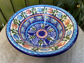 Ronde diepe schaal medium Ø22x7cm (pa4)