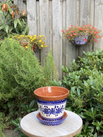 Bloempot met schotel (medium)