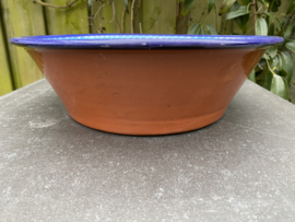 Ronde diepe schaal groot Ø31x9cm (ps9)