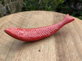 Gebogen rode sardine 16x3,5cm (ol-s)