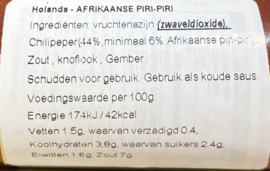 Authentieke Piri Piri uit Afrika | Extra Intense Hitte | 95 ml 🔥🔥🔥