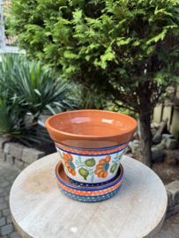 Bloempot met schotel (medium)