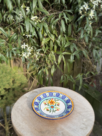 Portugees Tapasbordje Kleurrijk | Handgemaakt Keramiek Ø 18 cm