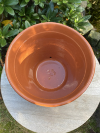 Bloempot met schotel (medium)