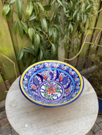 Ronde diepe schaal medium Ø22x8cm (pa4)