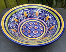 Ronde diepe schaal medium Ø22x8,5cm (pa4)