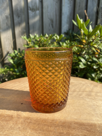 Waterglas amber (Diamond - bicos) / Vista Alegre