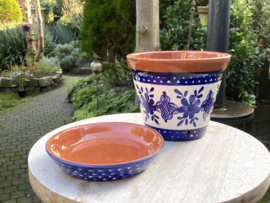 Bloempot met schotel (klein)
