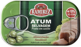 Portugese wilde tonijn in olijfolie Ramirez 120gr