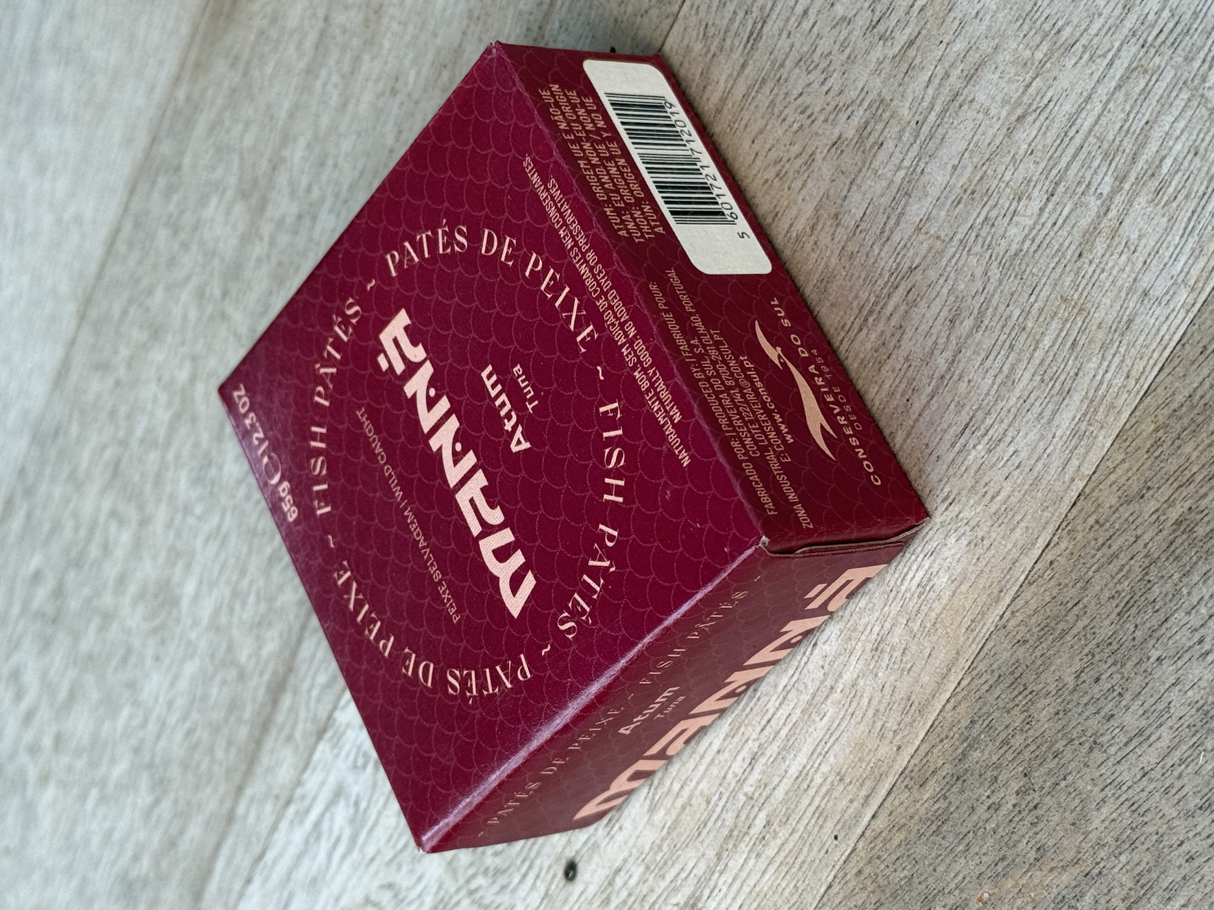 Tonijnpaté Manná  5 x 65 g.
