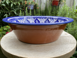 Ronde diepe schaal groot Ø31x9cm (ps9)