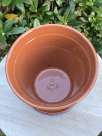 Bloempot met schotel (medium)