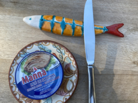 Keramische sardine Lumiar 17x3,5cm