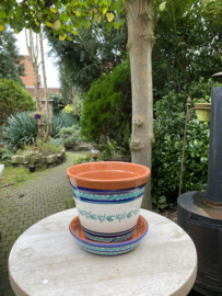Bloempot met schotel (klein)