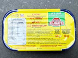 Ramirez Wilde Tonijn | In Milde Zonnebloemolie | 120 g