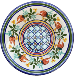 Ronde diepe schaal medium Ø22x8cm (pa4)
