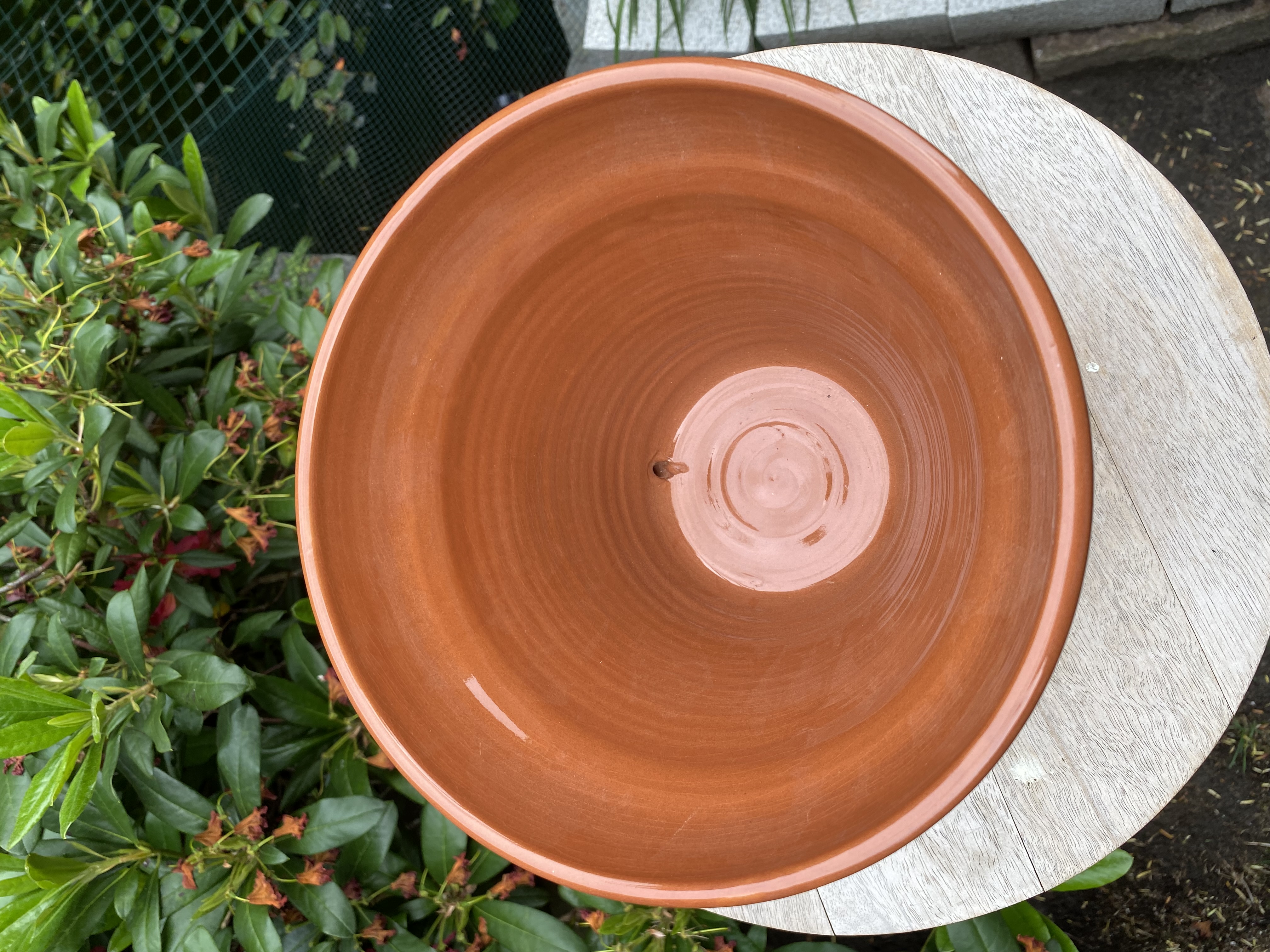 Bloempot met schotel (medium)