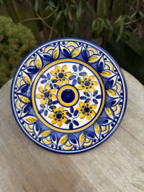 Portugees Tapasbordje Kleurrijk | Handgemaakt Keramiek Ø 19 cm