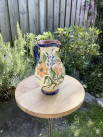 Schenkkan "Monsaraz" | Kleurrijk Bloemmotief | Handgemaakt Portugees Aardewerk | 1,5 Liter