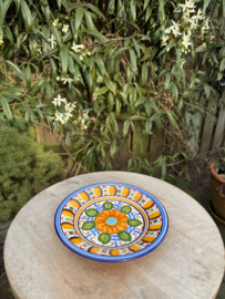 Portugees Tapasbordje Kleurrijk | Handgemaakt Keramiek Ø 18 cm
